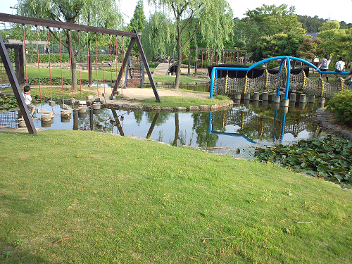 岡山 子供の遊び場～子供とお出かけ～倉敷スポーツ公園　わんぱく広場