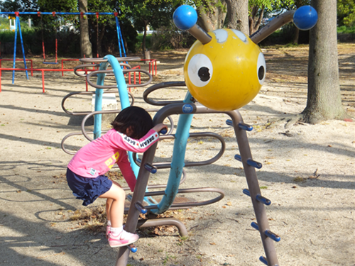 岡山 子供の遊び場～子供とお出かけ～当新田公園