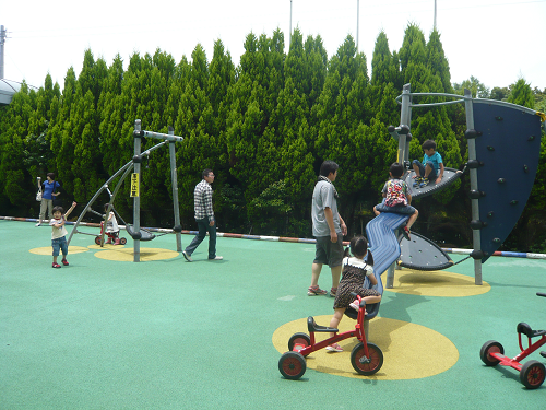 岡山 子供の遊び場～子供とお出かけ～プレイパーク　ゴールドタワー